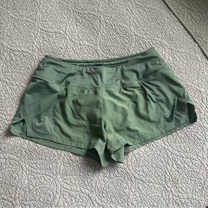 Nike Women's Green Athletic Shorts